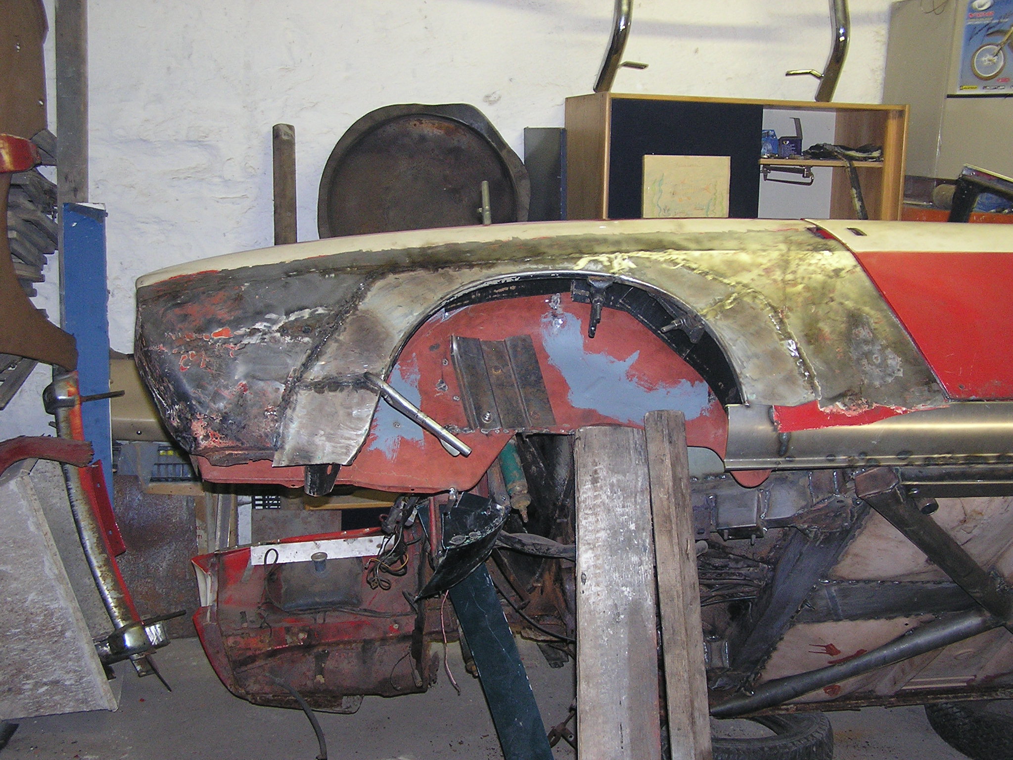 Spider 25 blatníky.JPG